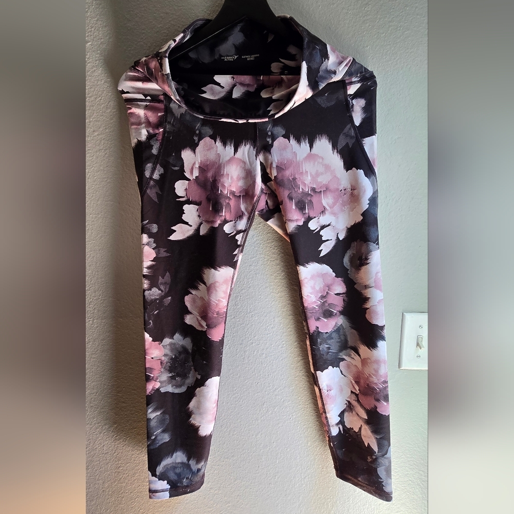 Floral Leggings - Old Navy - M